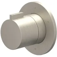 Ivy Aia Pact Afbouwdeel 3-weg stop-omstel symmetry met rond rozet Geborsteld nickel PVD