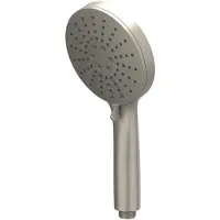 Ivy Aia Handdouche - rond - 3-standen - antikalk nozzels - ABS kunststof - Geborsteld nickel PVD 6900403