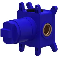 Ivy Aia Algemeen Inbouwbox t.b.v. inbouw 3-weg stop-omstel symmetry Donker blauw