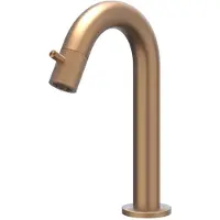 Ivy Aia Concord Fonteinkraan gebogen staand model S RVS316 geborsteld mat koper PVD