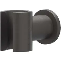 Ivy Aia Toebehoren Wandsteun RVS316 geborsteld carbon black PVD