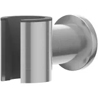 Ivy Aia Wandsteun RVS 316 - Geborsteld RVS - Wandkraanhouder - RVS 316 - Kranen, Douchekranen, Douchekophouders & Uitlaten - 8718835183653 - Kranen, Douchekranen, Douchekophouders & uitlaten
