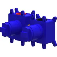 Ivy Aia Inbouwbox tbv inbouw thermostaat 2-weg stop-omstelling symmetry donker blauw
