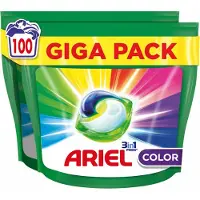 Ariel 3in1 Wasmiddel Pods Color 100 Stuks