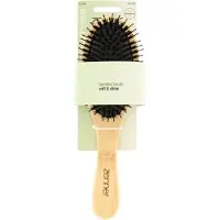Zenner 2x Haarborstel Bamboo Ovaal Mix Haar