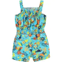 Lemon Beret jumpsuit meisjes - blauw - 152884 - maat 116