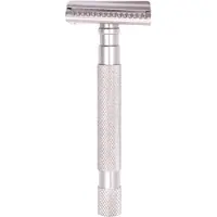 Parker Shaving Safety Razor Semi-Slant Bar - satin chroom