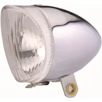 Union - Koplicht - koplamp - Staal chroom - voor dynamo