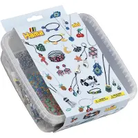 Hama Strijkkralenset - Creatieve Box met 10.500 kralen voor kinderen.