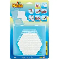 Hama bead-tac strijkkralenbordjes, 2st.