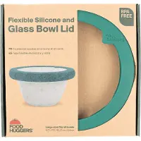 Food Huggers Siliconen deksel - gradual green - large