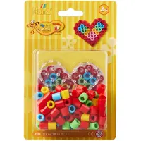 Hama strijkkralenset maxi - hart, 100st.