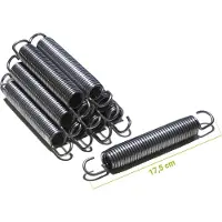 Etan Trampoline Veer - Hot Dip Galvanized 175 Mm - Set Van 50