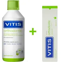 Vitis Orthodontic Mondspoelmiddel + Tand -