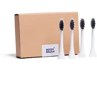 Boombrush Sonische Opzetborstels Wit - 4 Stuks