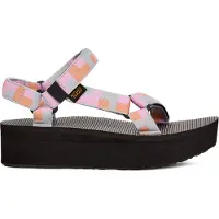 Teva Women Flatform Universal Retro Shapes Pearl Blue-Schoenmaat 39
