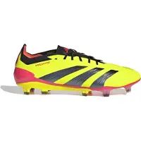 Adidas Predator Elite Gras Voetbalschoenen (FG) Felgeel Zwart Rood