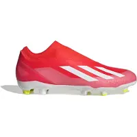 Adidas X Crazyfast League Veterloze Gras Voetbalschoenen (FG) Felrood Wit Geel