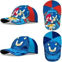 SEGA the Hedgehog Katoenen Pet - 1 Stuks - Blauw of Rood Blauw