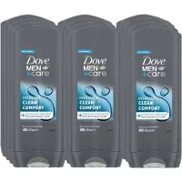 Dove Douchegel Men+Care Clean Comfort - Voordeelverpakking 12 x 400 ml