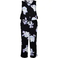 Zizzi VBELLA SL JUMPSUIT Dames Jumpsuit - Black - Maat L (50-52)