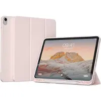 Accezz Smart Silicone Bookcase voor de Apple iPad Air 11 inch (2026) M4 / (2025) M3 / (2024) M2 / Air 5 (2022) / Air 4 (2020) - Roze