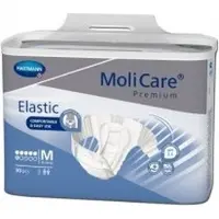 Hartmann Molicare Premium Slip Elastic 6 druppels Medium - 1 pak van 30 stuks