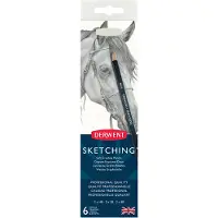 Derwent - Sketching Pencils Tin (6 pcs) (601032)