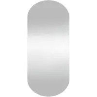 vidaXL Wandspiegel 35x80 cm ovaal glas
