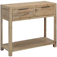 vidaXL Wandtafel 82x33x73 cm massief acaciahout