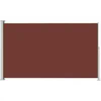 vidaXL Tuinscherm uittrekbaar 180x300 cm bruin