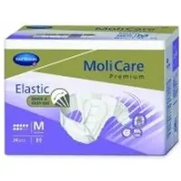 Hartmann Molicare Premium Slip Elastic 8 gouttes Medium - 6 paquets de 26 protections