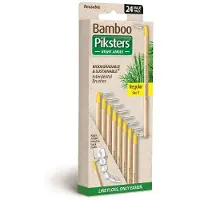 Piksters Bamboo Piksters Ragers Hoek Size 3 Regular Geel - 24 Stuks