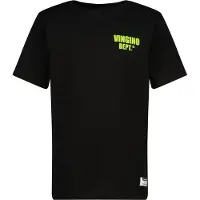 Vingino T-shirt Hasial zwart Jongens Katoen Ronde hals Backprint - 140