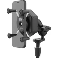 RAM Mount X-Grip Telefoonhouder met Kogel & Vibe-Safe Adapter Keuze montage