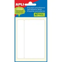 APLI witte etiketten ft 53 x 100 mm (b x h), 6 stuks, 1 per blad (2687) - 14 stuks