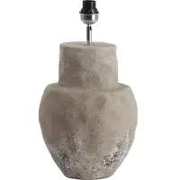 Light & Living Lampvoet Ø27,5x48 cm LEZAMA keramiek ruw vintage grijs