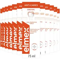 Elmex 12x Tandpasta Anti-cariës Original 75 Ml