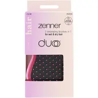 Zenner Duoo Haarborstel Roze Zwart