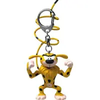 Plastoy : Sleutelhanger Gespierde Marsupilami 11 Cm
