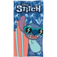 Disney Lilo & Stitch Surfplank Strandlaken - 140 x 70 cm. - STITCH handdoek - blauw