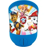 Paw Patrol nachtlampje voor kinderkamer, zacht licht, werkt op batterijen, NLJ20PA