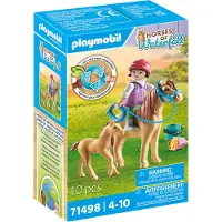 Playmobil Horses of Waterfall 71498 Kind met pony en veulen