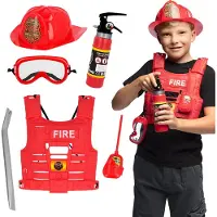 Boland - Set kind Brandweerman - Kinderen - Jongens en meisjes - Brandweerman -