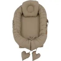 MorDesign Cappuccino Babynest met Kussen D-19