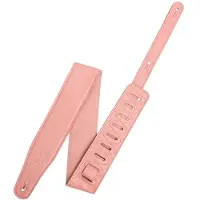 Levys Leathers THE PASTEL - LEATHER STRAP WITH SUEDE BACK - SALMON