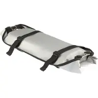 Mirage batterijvakafdekking voor e-bike, veiligheidsbescherming, model Michel, 66 x 25 cm, zilver