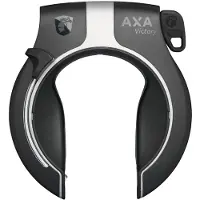 Axa Ringslot victory - glanzend zwart/grijs