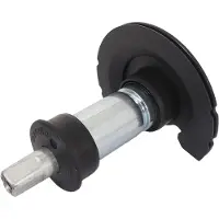 Gazelle Trapas 128 x 30 mm zilver/zwart