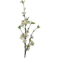 Décoris Kunstbloem Bloesem h106cm wit wit Kunststof Kunstbloem